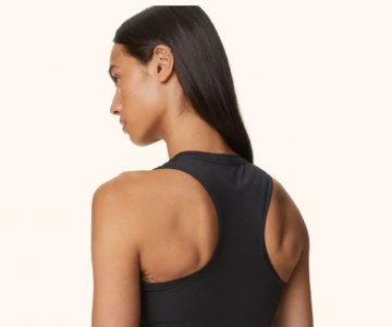 Fitted Crop Sporcu Üstü 