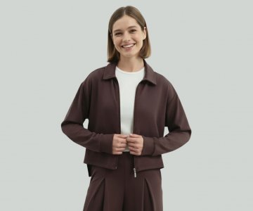 Fermuarlı Sweatshirt