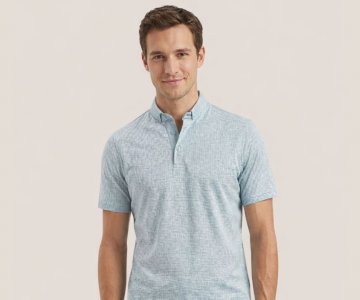 Uzungöl Merserize Garnili Regular Polo Yaka T-shirt